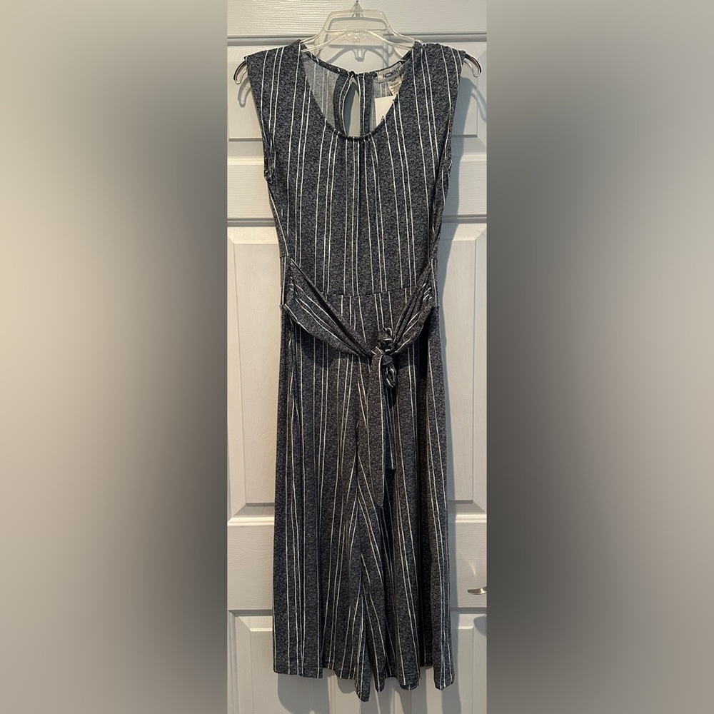 Grey blue jumpsuit